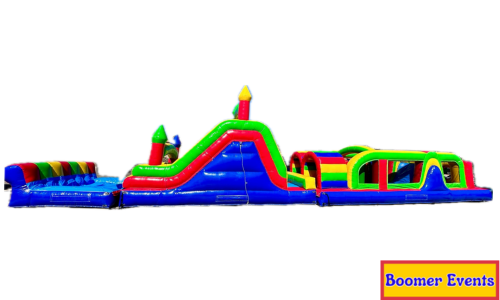 Combo 12: 16ft Color Rush Slide & 26ft Color Rush Obstacle